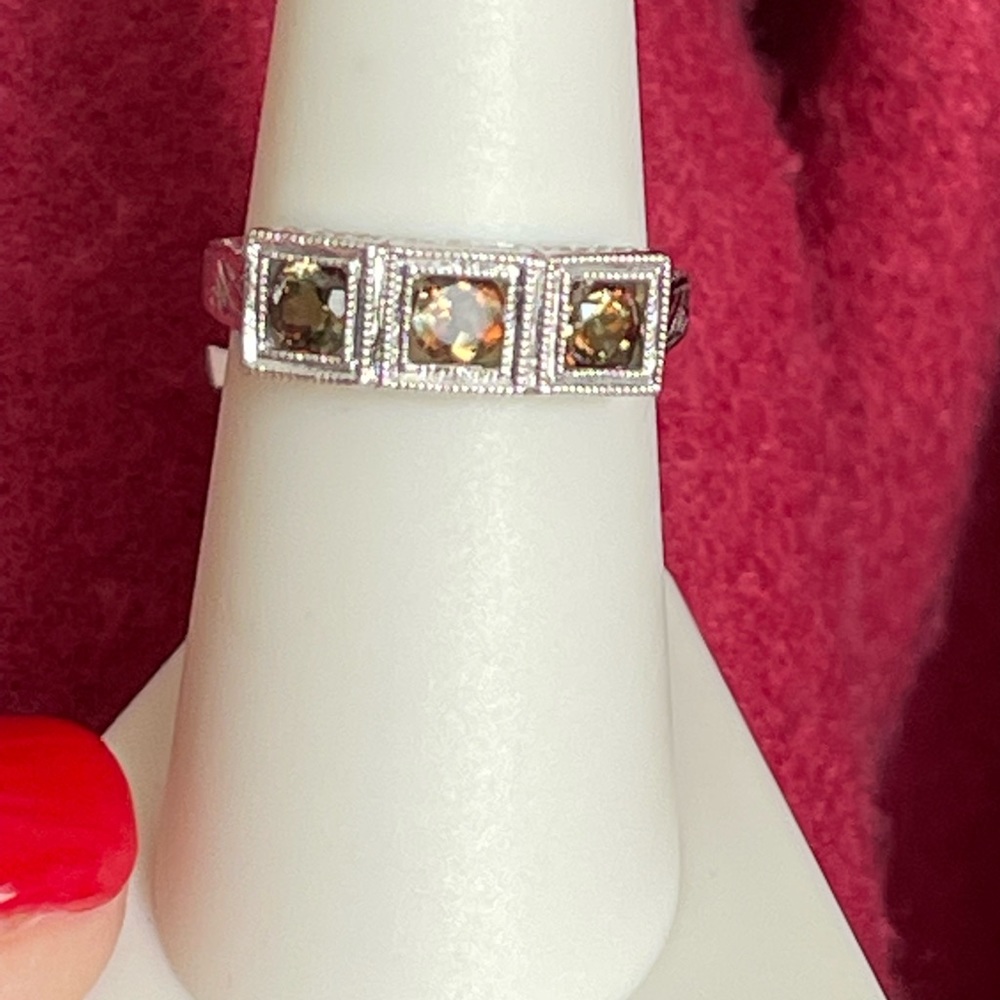 14k Andalusite ring